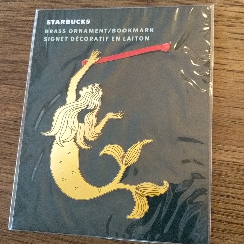 Starbucks ornament/bookmark